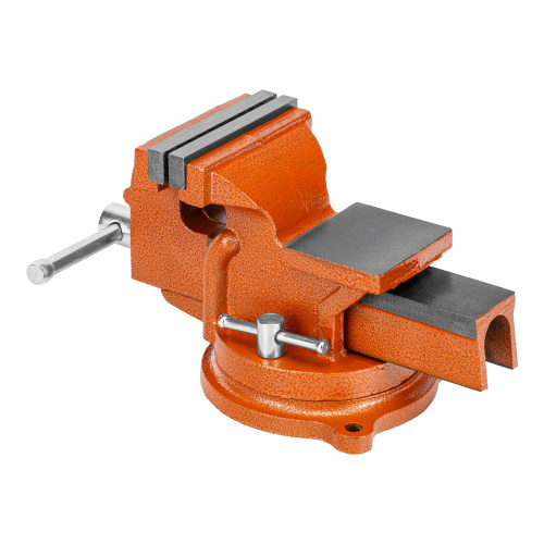 Тиски слесарные, 100 мм, поворотные, с наковальней Sparta по ценам производителя в Краснодаре с доставкой по всей России