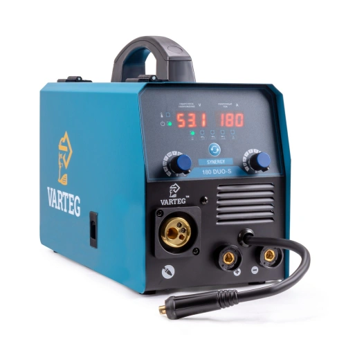 Сварочный полуавтомат VARTEG 180 DUO-S купить в Москве с доставкой по всей России | ProtosMarket.ru