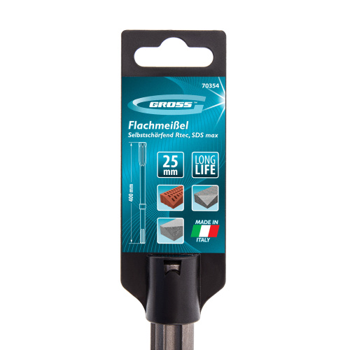 Зубило плоское самозатачивающееся Rtec 400 мм, SDS Max Gross по ценам производителя в Краснодаре с доставкой по всей России