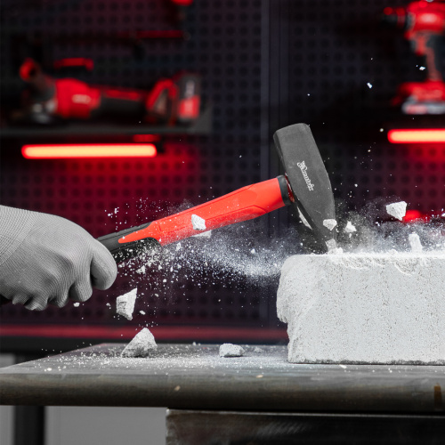 Молоток слесарный optimal, 1000 г, фибергласовая обрезиненная рукоятка, квадратный боек Matrix по ценам производителя в Краснодаре с доставкой по всей России