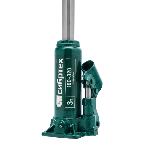 Домкрат гидравлический бутылочный, 3 т, 180-320 мм, в пласт. кейсе Сибртех по ценам производителя в Краснодаре с доставкой по всей России