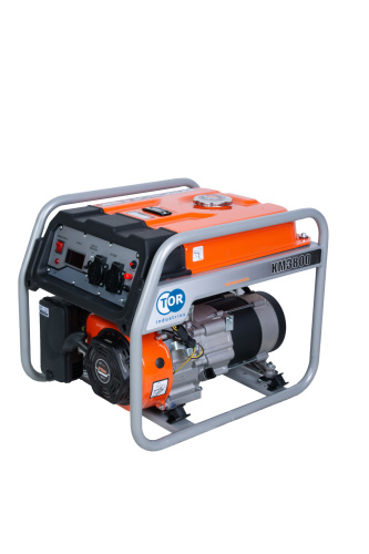 Генератор бензиновый 2,5 кВт 220В 16 л с ручным запуском TOR KM3800H по ценам производителя в Краснодаре с доставкой по всей России
