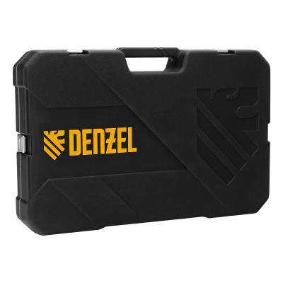 Набор инструментов, 1/2", 3/8", 1/4", CrV, S2, пластиковый кейс, 232 предмета Denzel по ценам производителя в Краснодаре с доставкой по всей России