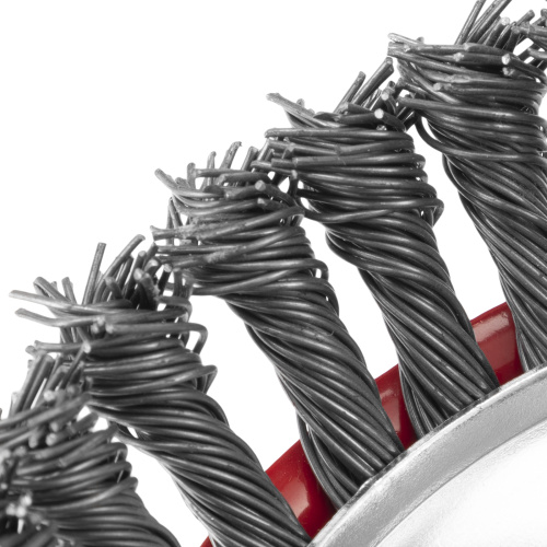 Щетка для УШМ, 125 мм, М14, "чашка", крученая проволока 0.8 мм Matrix по ценам производителя в Краснодаре с доставкой по всей России