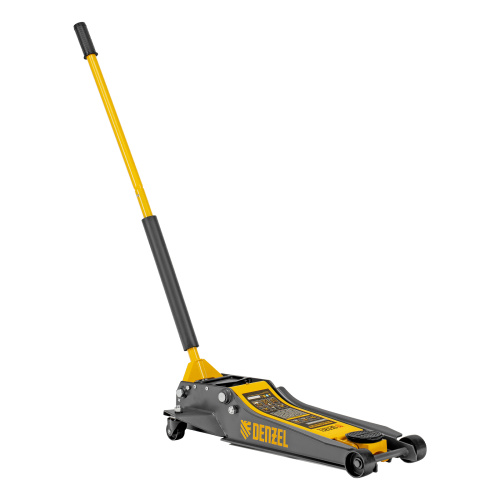 Домкрат гидравлический подкатной, 3 т, 85-610 мм, быстрый подъем, низ. подхват, проф, SUV Denzel по ценам производителя в Краснодаре с доставкой по всей России