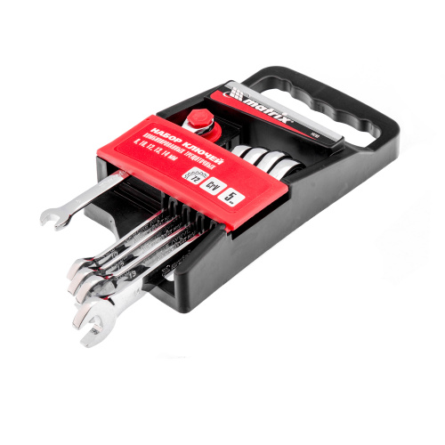 Набор ключей комбинированных, трещоточных 5 шт. Matrix по ценам производителя в Краснодаре с доставкой по всей России