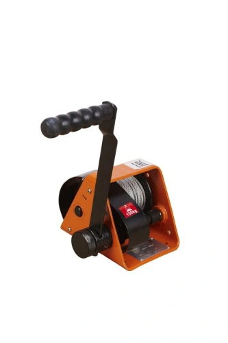 Лебедка ручная барабанная с тросом  150кг  20м со съемной ручкой TOR GR по ценам производителя в Краснодаре с доставкой по всей России