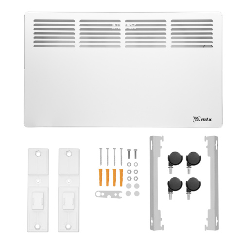 Конвектор электрический КМ-1500.2, 230 В, 1500 Вт, X-образный нагреватель, колеса, термостат MTX по ценам производителя в Краснодаре с доставкой по всей России