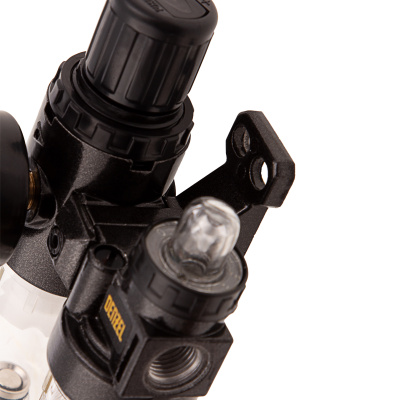 Блок подготовки воздуха регулятор-фильтр-лубрикатор FLR1500, 10 бар, 1500 л/мин, 1/4" Denzel по ценам производителя в Краснодаре с доставкой по всей России