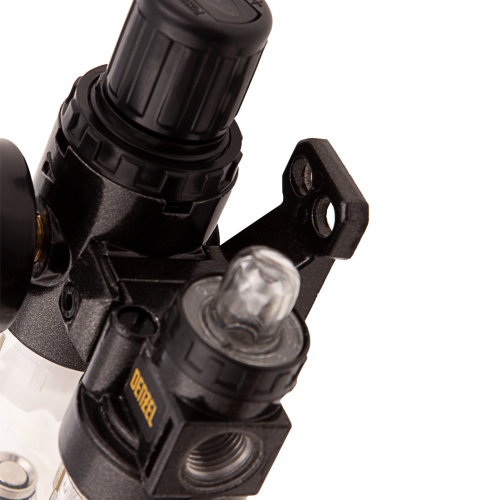 Блок подготовки воздуха регулятор-фильтр-лубрикатор FLR1500, 10 бар, 1500 л/мин, 1/4" Denzel по ценам производителя в Краснодаре с доставкой по всей России