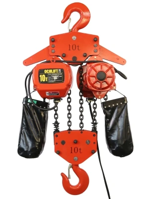10т 6м таль цепная ТЭЦ OCALIFT 10-04D 380в стационарная две скорости купить в Москве с доставкой по всей России | ProtosMarket.ru