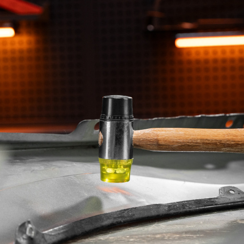 Молоток рихтовочный, бойки 35 мм, комбинированная головка, деревянная ручка Sparta по ценам производителя в Краснодаре с доставкой по всей России