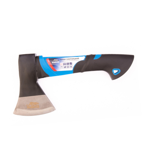 Топор плотницкий, 450 гр, двухкомпонентная обрезиненная рукоятка Барс по ценам производителя в Краснодаре с доставкой по всей России