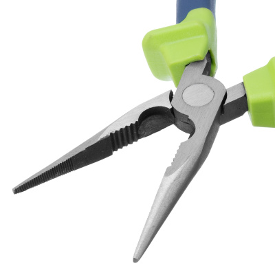 Длинногубцы прямые, 180 мм, двухкомпонентные рукоятки Сибртех по ценам производителя в Краснодаре с доставкой по всей России