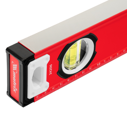 Уровень алюминиевый, фрезерованный, 3 глазка, рукоятки, 2000 мм Matrix по ценам производителя в Краснодаре с доставкой по всей России