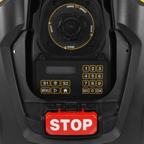 Робот-газонокосилка Grass Master 1000  1000м², 3Ач, 28V, LCD дисплей, Wi-Fi Denzel по ценам производителя в Краснодаре с доставкой по всей России