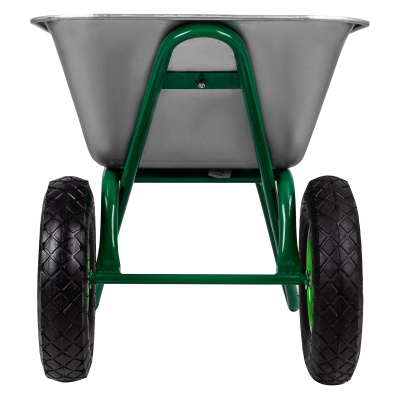 Тачка садово-строительная, 2-х колесная, усиленная, грузоподъемность 320 кг, объем 100 л по ценам производителя в Краснодаре с доставкой по всей России