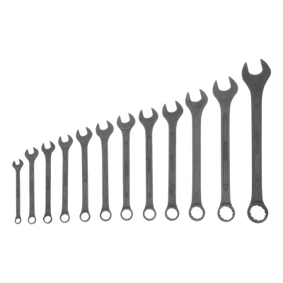 Набор ключей комбинированных, 6 - 22 мм, 12 шт., CrV, фосфатированные Сибртех по ценам производителя в Краснодаре с доставкой по всей России