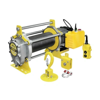 Лебёдка строительная TSA 300/600кг 100м 220в СКОРОСТНАЯ купить в Москве с доставкой по всей России | ProtosMarket.ru