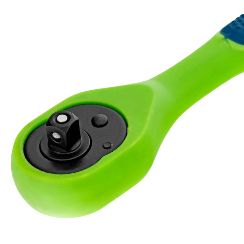 Ключ-трещотка 1/4", CrV, 72 зуба, с быстрым сбросом Сибртех по ценам производителя в Краснодаре с доставкой по всей России