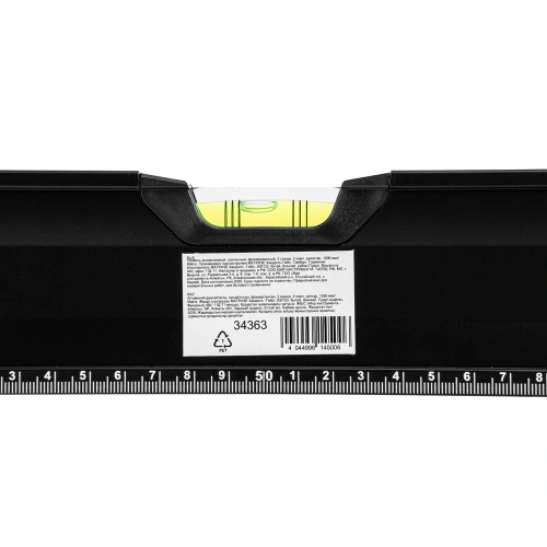 Уровень алюминиевый, усиленный, фрезерованный, 3 глазка, двухкомпонентные рукоятки, 1000 мм Matrix по ценам производителя в Краснодаре с доставкой по всей России