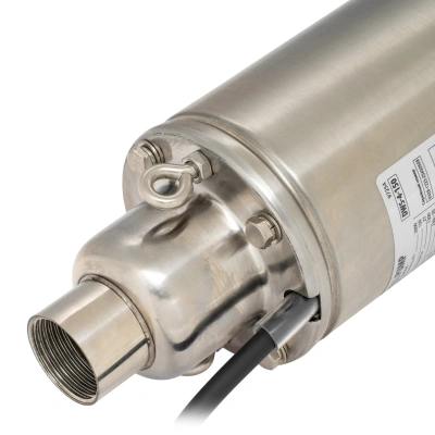 Скважинный насос DWS-4-150, винтовой, диаметр 4", 1300 Вт, 2000 л/ч, напор 150 м Denzel по ценам производителя в Краснодаре с доставкой по всей России