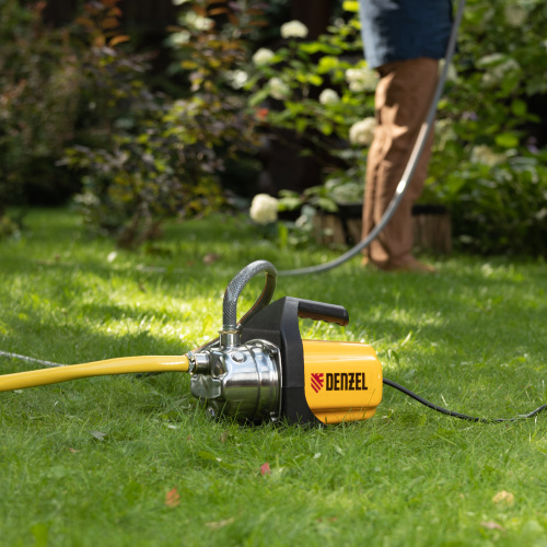 Садовый поверхностный насос GP 1000Х, 1000 Вт, 3500 л/ч, подъем 44 м, нержавейка Denzel по ценам производителя в Краснодаре с доставкой по всей России