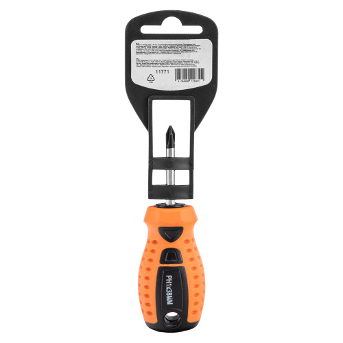 Отвертка "Point", PH1 х 38 мм, CS, двухкомпонентная рукоятка Sparta по ценам производителя в Краснодаре с доставкой по всей России