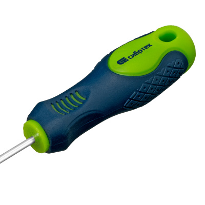 Отвертка, PH0 х 100 мм, CrV, двухкомпонентная рукоятка Сибртех по ценам производителя в Краснодаре с доставкой по всей России