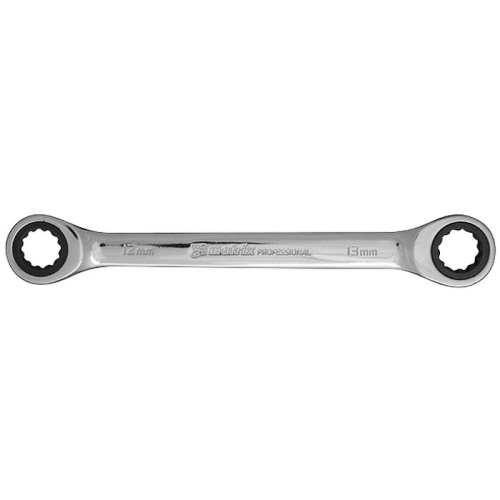 Ключ накидной трещоточный, 12 х 13 мм, CrV, зеркальный хром Matrix Professional по ценам производителя в Краснодаре с доставкой по всей России