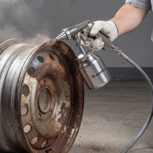 Пистолет пескоструйный с нижним бачком, пневматический Matrix по ценам производителя в Краснодаре с доставкой по всей России