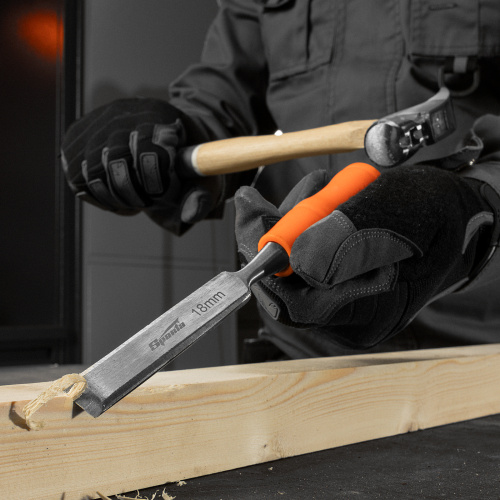 Набор стамесок 4 шт, 6-12-18-24 мм, плоские, пластиковые ударные рукоятки Sparta по ценам производителя в Краснодаре с доставкой по всей России