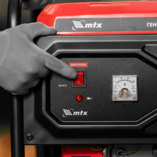 Генератор бензиновый RS-3000, 2,2 кВт, 230В, ручной стартер MTX по ценам производителя в Краснодаре с доставкой по всей России