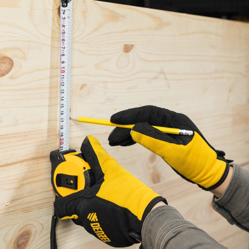 Рулетка 5м х 25мм, двухкомп. корпус, кнопка-пауза Denzel по ценам производителя в Краснодаре с доставкой по всей России