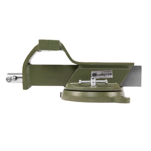 Тиски слесарные, 100 мм, стальные, поворотные Сибртех по ценам производителя в Краснодаре с доставкой по всей России