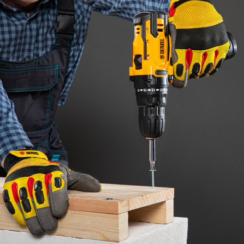 Дрель-шуруповерт аккумуляторная CDL-12CB, Li-Ion, 12 В, 1 акк. Denzel по ценам производителя в Краснодаре с доставкой по всей России