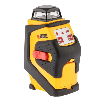 Лазерный уровень LX360, 20 м, ± 0,3 мм/1 м, горизонтальная и вертикальная плоскости, 360 град, 635 нм, резьба 1/4 Denzel по ценам производителя в Краснодаре с доставкой по всей России