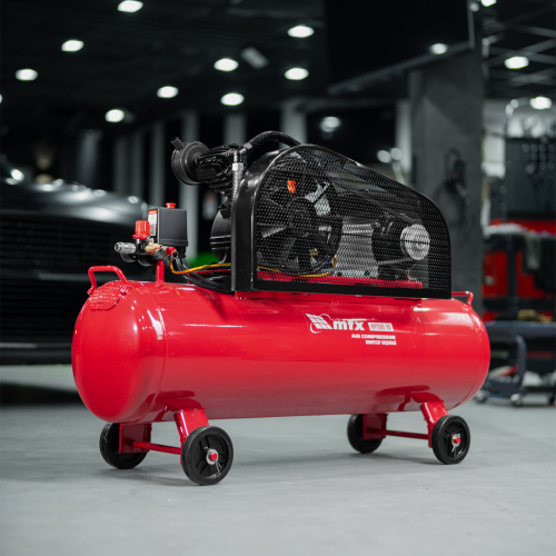 Компрессор воздушный ременный привод КР2500/80, 2,5 кВт, 80 литров, 420 л/мин МТХ по ценам производителя в Краснодаре с доставкой по всей России