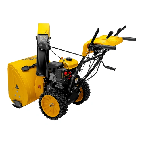 Бензиновая снегоуборочная машина SBM 610S PRO, 212 cc, электростартер, фара, обогрев Denzel по ценам производителя в Краснодаре с доставкой по всей России