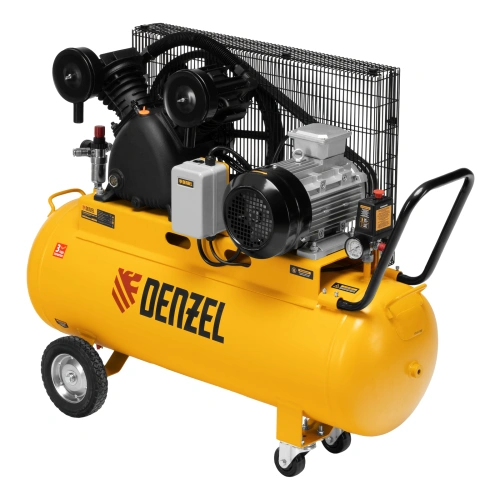 Компрессор воздушный рем. привод BCV 4000-T/100, 4,0 кВт, 100 литров, 690 л/мин Denzel по ценам производителя в Краснодаре с доставкой по всей России