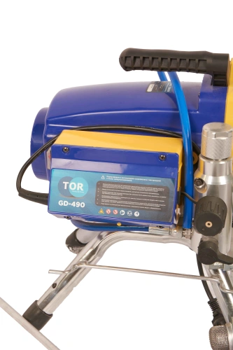 Окрасочный аппарат поршневой 290 бар, 2,2 кВт, 220 В  TOR GD-490 по ценам производителя в Краснодаре с доставкой по всей России