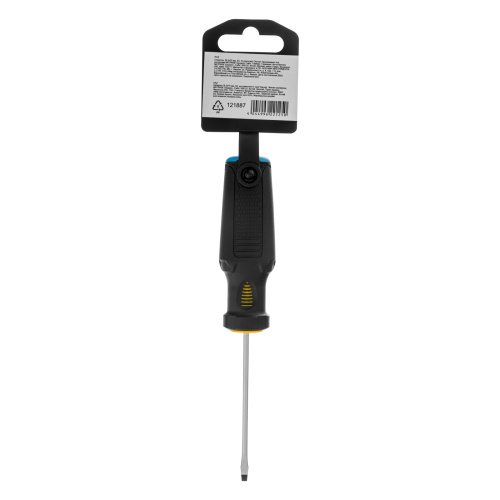 Отвертка, SL3х75 мм, S2, 3к рукоятка Denzel по ценам производителя в Краснодаре с доставкой по всей России