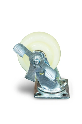 Колесо большегрузное поворотное SCdnb 55 125 мм полипропиленовое с тормозом по ценам производителя в Краснодаре с доставкой по всей России