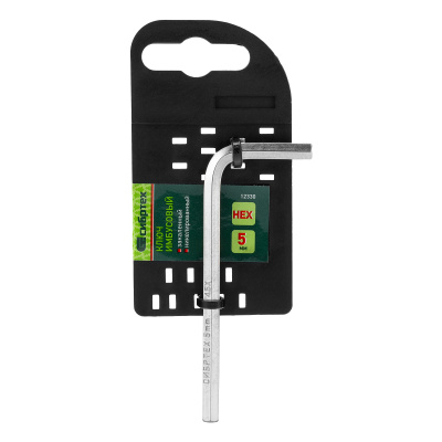 Ключ имбусовый HEX, 5 мм, 45x, закаленный, никель Сибртех по ценам производителя в Краснодаре с доставкой по всей России