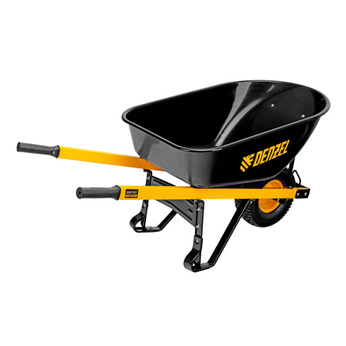 Тачка строительная, усиленная, объем 140 л, 230 кг, колесо 15х6.00-6 Denzel по ценам производителя в Краснодаре с доставкой по всей России