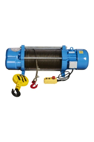Лебедка электрическая 1000/2000кг 100/50м с канатом 380В TOR KCD по ценам производителя в Краснодаре с доставкой по всей России