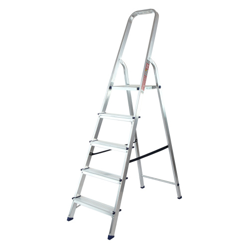 Стремянка усиленная, 5 ступеней, алюминиевая, MTX по ценам производителя в Краснодаре с доставкой по всей России