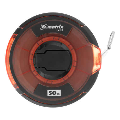 Рулетка геодезическая 50 м х 12,5 мм, закрытый корпус, стальная лента, односторонняя шкала, Pro Matrix по ценам производителя в Краснодаре с доставкой по всей России
