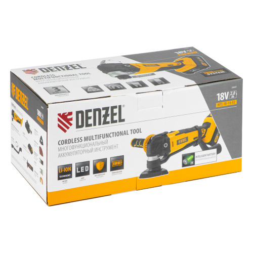 Многофункциональный инструмент аккумуляторный MTL-IB-18-02, Li-Ion, 18 В, 1.5 А*ч Denzel по ценам производителя в Краснодаре с доставкой по всей России