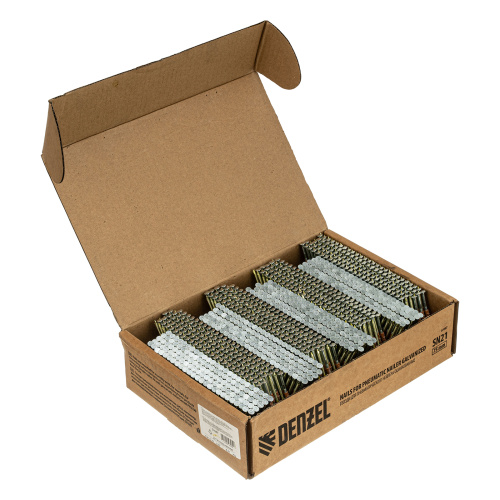 Гвозди для пнев. нейлера (оцинк.) длина - 75 мм, диам. - 3,05 мм, 2000 шт. Denzel по ценам производителя в Краснодаре с доставкой по всей России